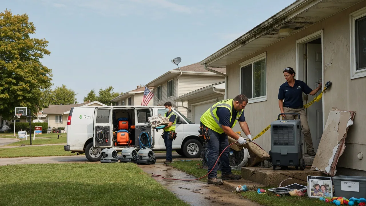 Water Damage Restoration in Nisland, SD near me